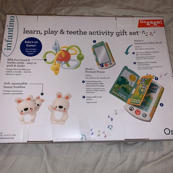 Infantino Go! Gaga Teething Gift Set 0 months + - Picture 7 of 11